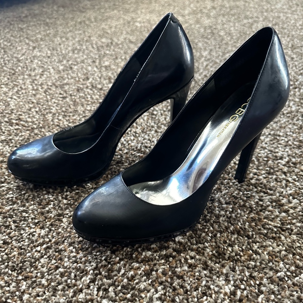 Black heels